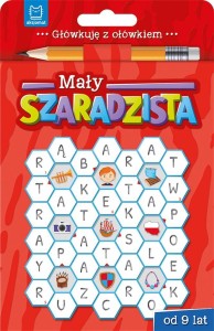 MAŁY SZARADZISTA OD 9 LAT. KSIĄŻECZKA CZERWONA