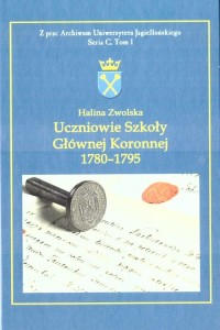 UCZNIOWIE SZKOŁY GŁÓWNEJ KORONNEJ 1780 -1795