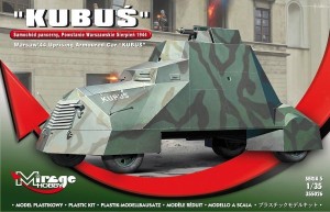 SAMOCHÓD PANCERNY KUBUŚ POWSTANIE WARSZAWSKIE 1944