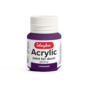 FARBA AKRYLOWA ŚLIWKA 20ML, IDEYKA