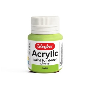 FARBA AKRYLOWA LIME 20ML, IDEYKA