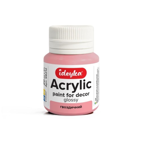Farba akrylowa Goździk 20ml, Ideyka