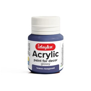 FARBA AKRYLOWA CIEMNONIEBIESKA 20ML, IDEYKA