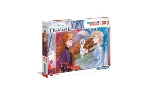 Puzzle 60 Maxi Super kolor Frozen 2, Clementoni