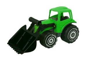 KOPARKA 32CM ZIELONA, PLASTO