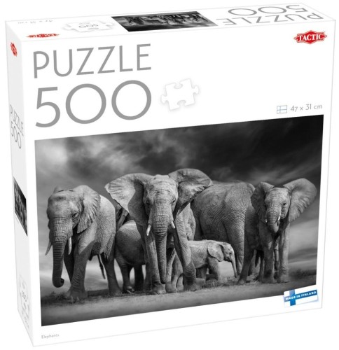 Puzzle 500 Elephants, Tactic