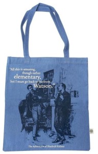 PULTENEY PRESS TORBA BAWEŁNIANA SHERLOCK HOLMES