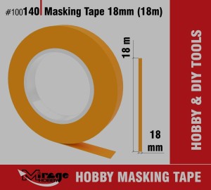 MODELARSKA TAŚMA MASKUJĄCA 18M