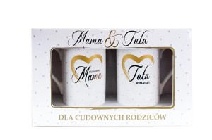 KUBEK KOMPLET Q 897 CUDOWANA MAMA/WSPANIAŁY TATA