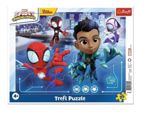 PUZZLE RAMKOWE 25 PAJĘCZY SKOK TREFL, TREFL