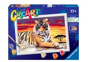 CREART DLA DZIECI: TYGRYS, RAVENSBURGER