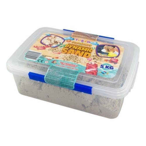 Piasek dynamiczny - naturalny 5kg box, Tuban