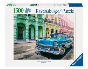 PUZZLE 1500 AUTA KUBY, RAVENSBURGER