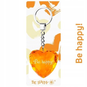 BRELOK SERCE BE HAPPY!, BE-HAPPY GIFTS