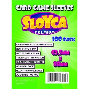 KOSZULKI CCG PREMIUM S 63,5X88MM (100SZT) SLOYCA