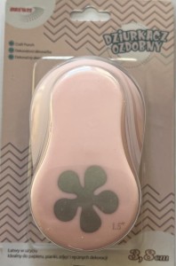 DZIURKACZ OZDOBNY KWIATEK 3.8CM, BREWIS