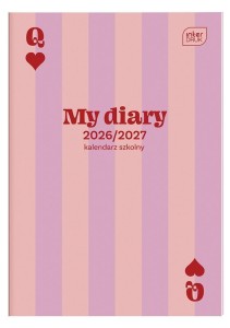 KALENDARZ SZKOLNY 2026/27 B6 PINK CARD