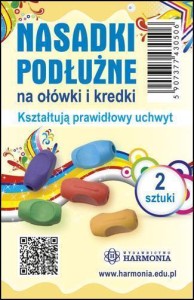NASADKI PODŁUŻNE NA OŁÓWKI I KREDKI (2 SZT)