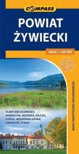 MAPA TUR-KRAJOZNAWCZA - POWIAT ŻYWIECKI 1:60 000