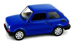 FIAT 126P 1:27 GRANATOWY WELLY, WELLY