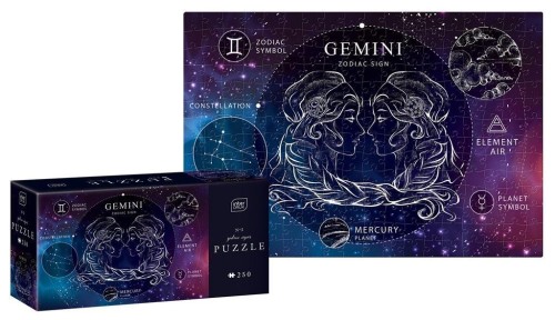 Puzzle 250 Zodiac Signs 3 Gemini, INTERDRUK