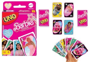 UNO BARBIE, MATTEL