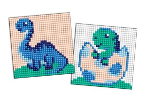 DIAMENTOWA MOZAIKA NAKLEJKA KIDS - DINOZAUR 2