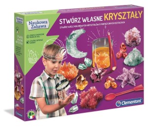 NAUKOWA ZABAWA. STWÓRZ WŁASNE KRYSZTAŁY