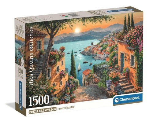 Puzzle 1500 Steps To The Harbor, Clementoni