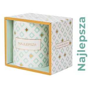 KUBEK PREZENTOWY NAJLEPSZA, BE-HAPPY GIFTS