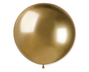 BALONY SHINY ZŁOTE 48CM 3SZT
