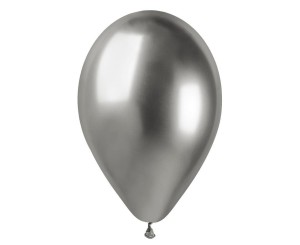 BALONY SHINY SREBRNE 33CM 6SZT