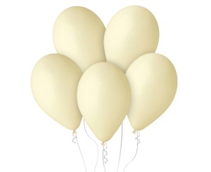 BALONY PASTEL MAŚLANE 30CM 100SZT