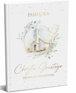 PAMIĄTKA KSIĄŻECZKA CHRZEST