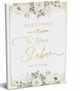 PAMIĄTKA KSIĄŻECZKA ŚLUB