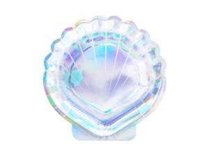 TALERZYKI SYRENKA - MUSZLA OPALIZUJACE 18,5CM 6SZT
