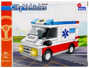 KLOCKI KONSTRUKCYJNE CITY 102 ELEMENTY ALLEBLOX