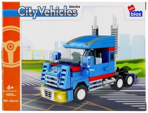 KLOCKI KONSTRUKCYJNE CITY 100 ELEMENTÓW ALLEBLOX