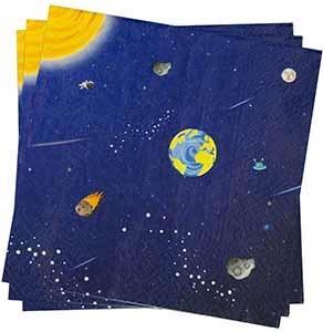 SERWETKI GALAXY 33X33CM 20SZT