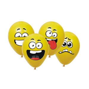 BALONY BUŹKI ZRÓB TO SAM 4 WZORY 6SZT
