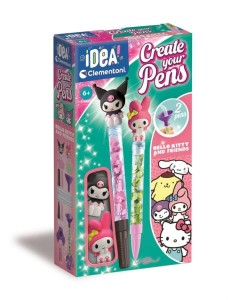MINI FABRYKA DŁUGOPISÓW HELLO KITTY I PRZYJACIELE