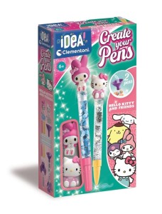 MINI FABRYKA DŁUGOPISÓW HELLO KITTY I PRZYJACIELE