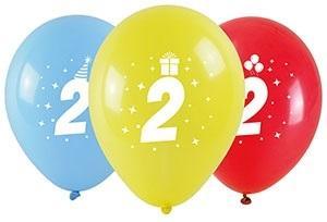 BALONY Z NADRUKIEM 2 28CM 3SZT