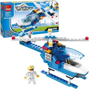 KLOCKI HELIKOPTER POLICYJNY 122EL, TRIFOX