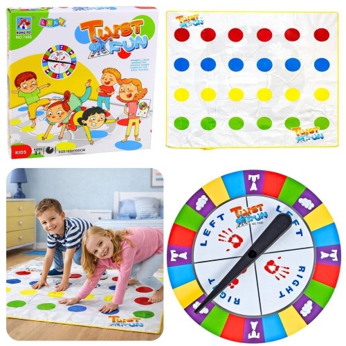 Gra zręcznościowa Twist Fun Mata, Leantoys