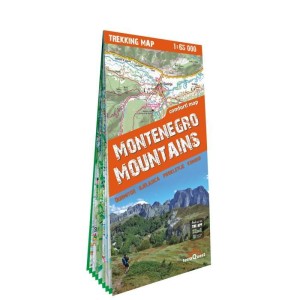 TTREKKING MAP GÓRY CZARNOGÓRY1:65 000 LAM W.2024