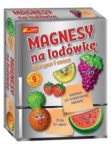 ZESTAW DO KREATYWNEJ ZABAWY - OWOCE I WARZYWA