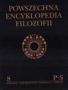 POWSZECHNA ENCYKLOPEDIA FILOZOFII T.8 P-S