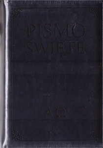 PISMO ŚWIĘTE W ETUI GRANATOWE, PRACA ZBIOROWA