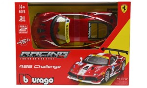 FERRARI RACING MODEL KIT WITHOUT PLASTIC STAND